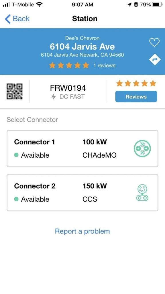 ev-connect-app screenshot