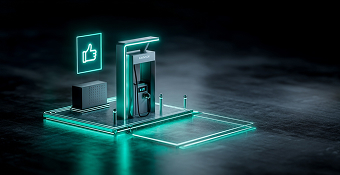 DC fast charger illustration