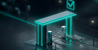 DC fast charger illustration