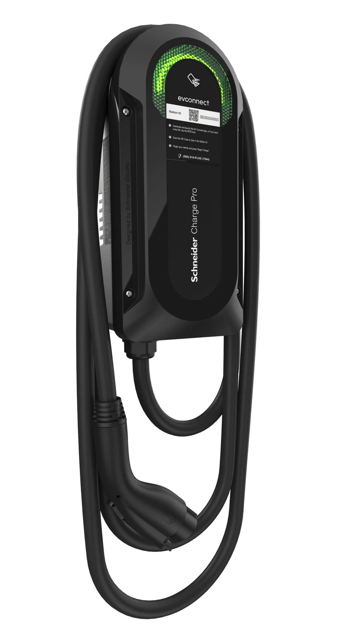 Schneider Charge Pro commercial Level 2 charging station.